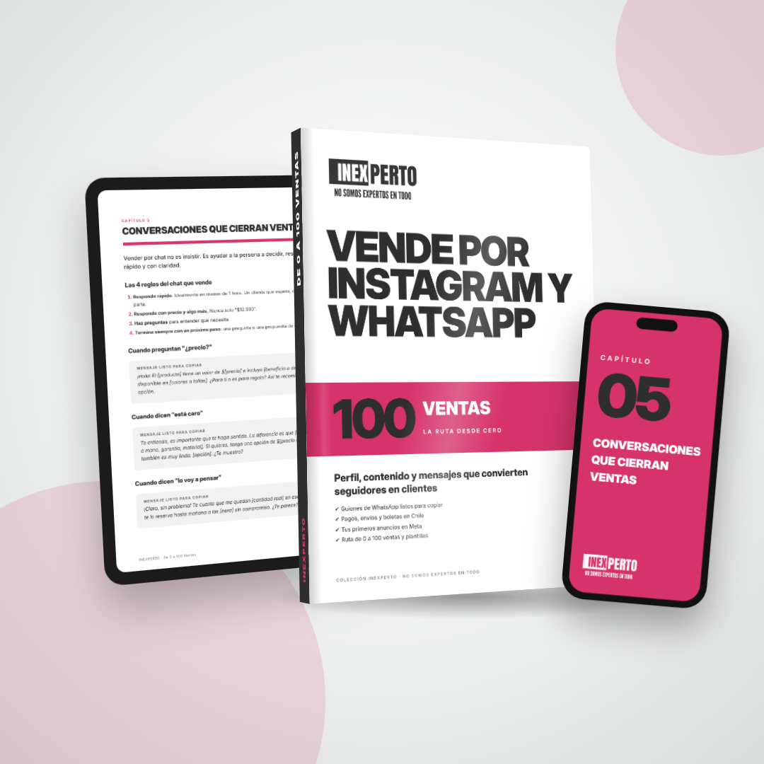 Vende por Instagram y WhatsApp